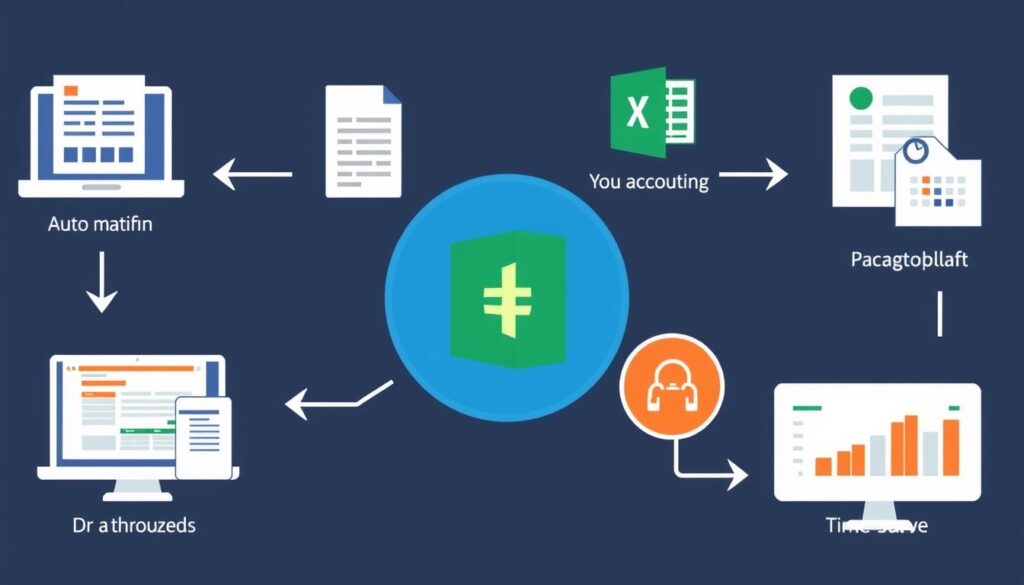 Automation of financial business processes using Excel and connected tools