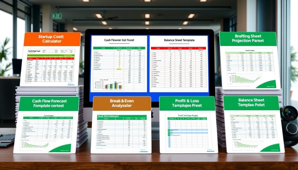 Collection of Excel financial templates for business planning
