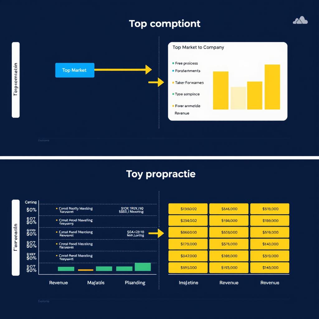 Comparison of top-down and bottom-up business financial forecasting approaches