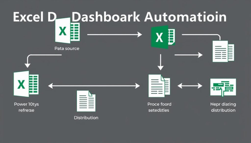 Excel dashboard automation workflow
