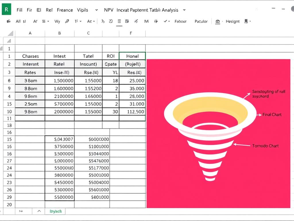 Excel sensitivity analysis for business investment variables