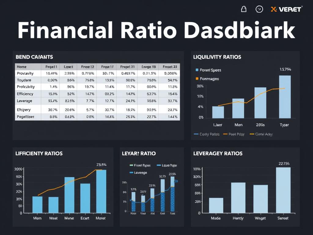 Financial Ratio Analysis Dashboard Excel Template