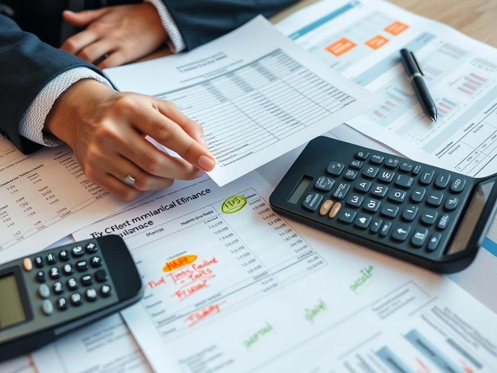 Financial business management tips for effective balance sheet creation