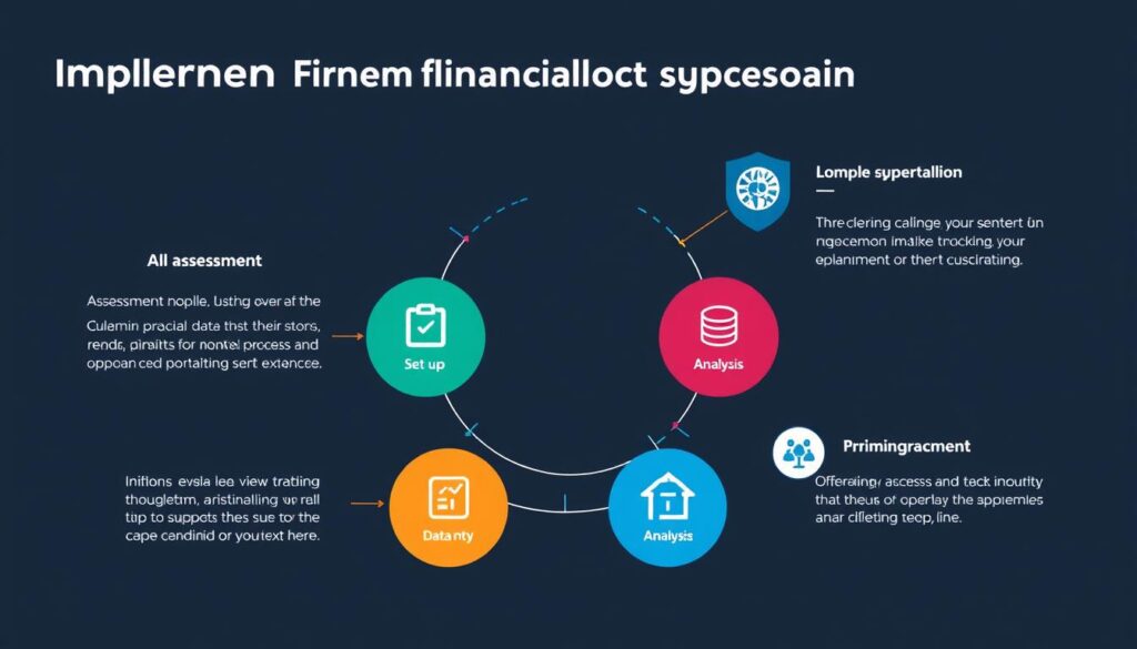 Step-by-step implementation of business finance tracking spreadsheet system