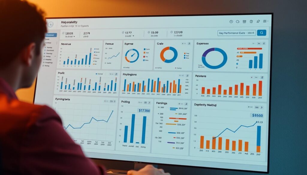 financial business analysis excel sheet