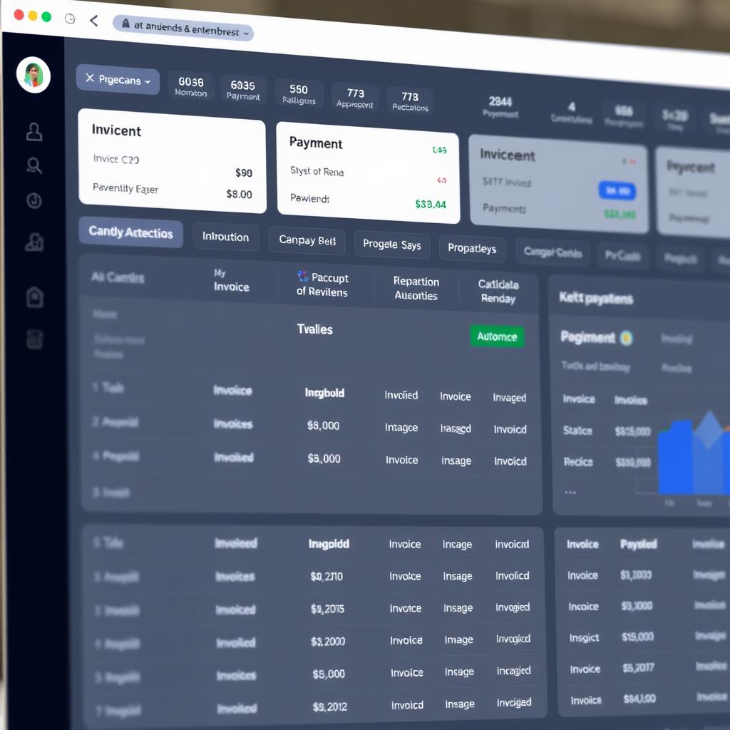 Automated invoicing and payment tracking system