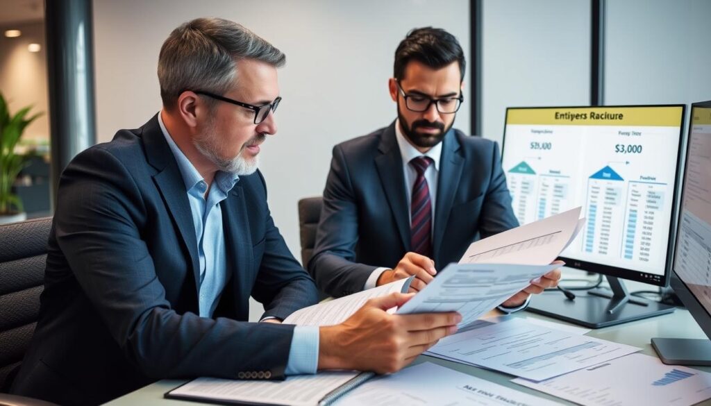 Business owner discussing entity structure options with a tax professional