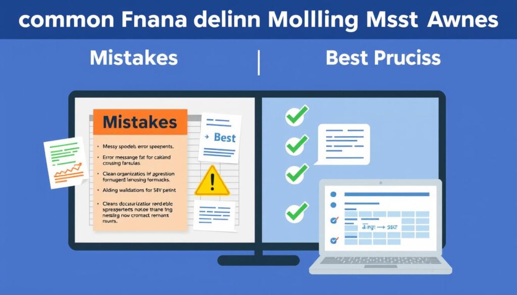 Common financial modeling mistakes and how to avoid them
