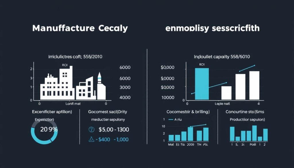 Comparison of investment options for manufacturing capacity expansion