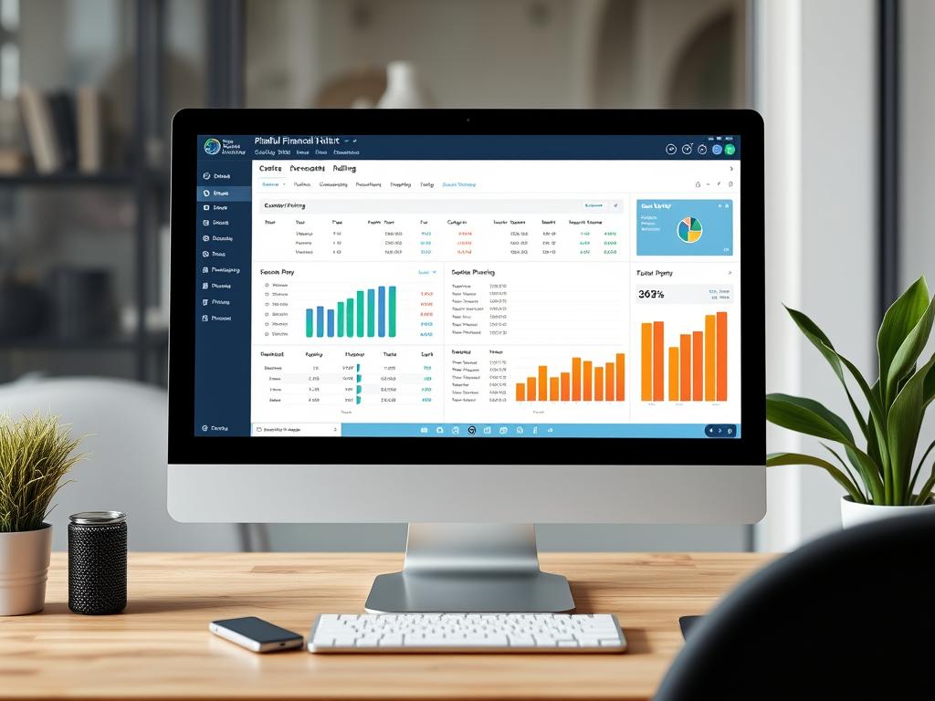 Planful financial planning software interface