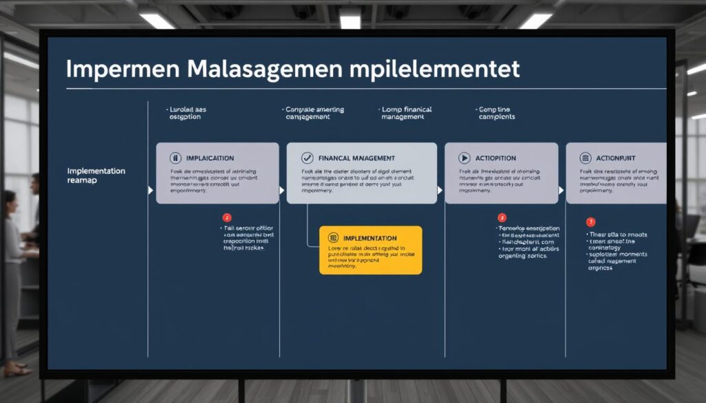 Step-by-step financial management implementation roadmap