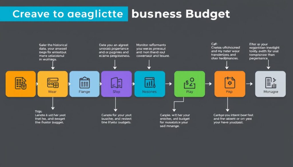 Step-by-step process for financial business budgeting strategies