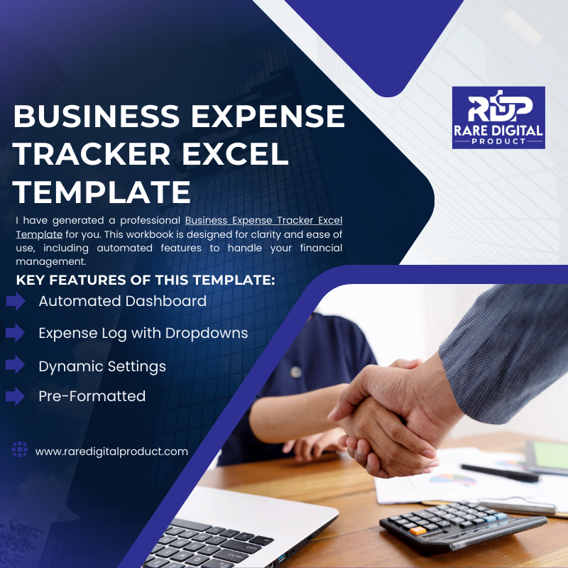 Business Expense Tracker Excel Template