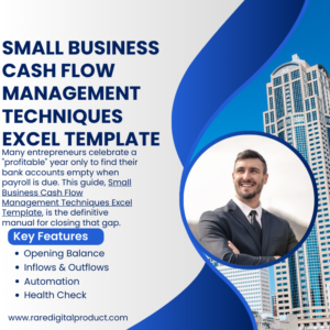 Small Business Cash Flow Management Techniques Excel Template