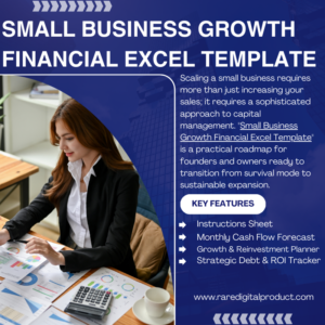 Small Business Growth Financial Excel Template